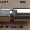 RP-SMA Plug (Female pin) to FME Plug (Male pin) CH-RAP-FMEP-0