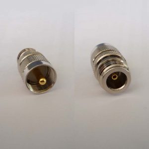 adaptor PL259 (UHF) plug male pin to N jack female pin CH-UHFP-NJ-0
