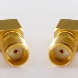 Adapter-SMA Jack to SMA Jack-Right Angle