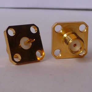 SMA Connector Jack (female) pin For Panel Receptacle CH-AJ-4PM-A-0
