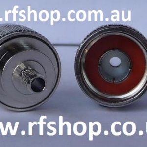 N, male pin, Cable, RG58, LMR195 etc Crimp CH-NP-58-0