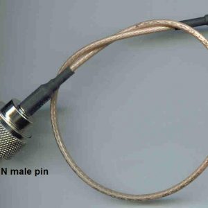 N Plug to Right Angle MC Plug, RG316, 300mm N30MC39-316-300-0