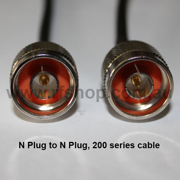 N Plug to N Plug, 200 series cable, 500mm N30N30-200-500-0