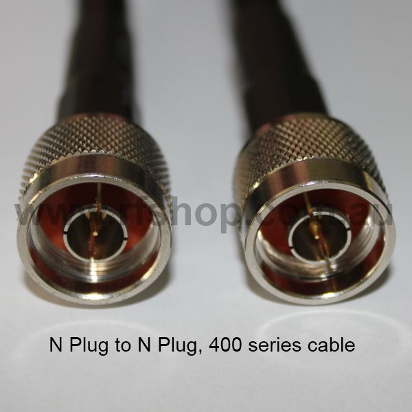 N Plug to N Plug, 400 series cable, 15m N30N30-400-15000-0