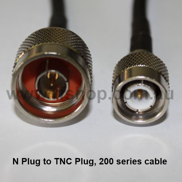 N Plug (Male pin) to TNC Plug (Male pin), 200 series cable, 3m N30T30-200-3000-0