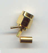 SMA3100-0316, SMA Connector RG316 Conventional male pin-0
