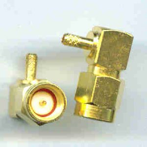 SMA3100-9316, SMA Connector, male pin, Right Angle R316-0