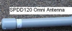 SPDD120, 1.7 -1.9 GHz, 9.5 dBi, omni directional antennas, Superpass-0