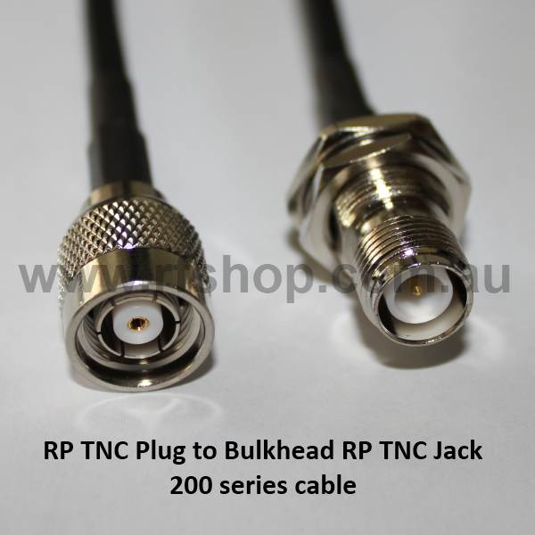 RP TNC Plug to RP TNC Jack, 200 series cable, 5m T60T95-200-5000-0