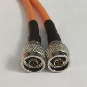 Cable Assembly, N Plug to N Plug (Conventional Male), RG393 cable, 2m, N30N30-393-2000