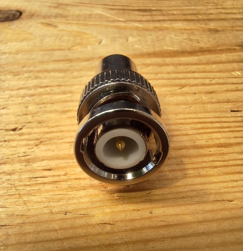 adapter, bnc plug to belling lee tv plug